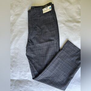 Men's Gray Plaid Pants